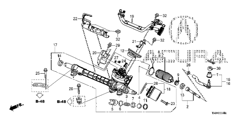 2013 ILX PRE2.4 4 DOOR 6MT P.S. GEAR BOX diagram 2013 ILX PRE2.4 4 DOOR 6MT P.S. GEAR BOX diagram
