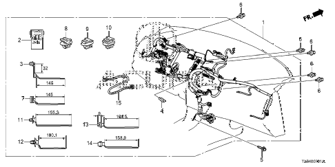 2013 ILX BASE 4 DOOR CVT WIRE HARNESS (2) diagram 2013 ILX BASE 4 DOOR CVT WIRE HARNESS (2) diagram
