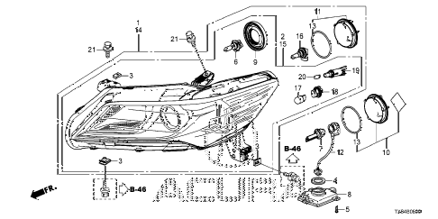 2014 ILX TECH 4 DOOR CVT HEADLIGHT diagram 2014 ILX TECH 4 DOOR CVT HEADLIGHT diagram