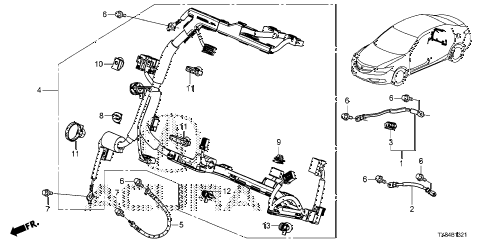 2013 ILX TECH 4 DOOR CVT IMA WIRE HARNESS diagram 2013 ILX TECH 4 DOOR CVT IMA WIRE HARNESS diagram