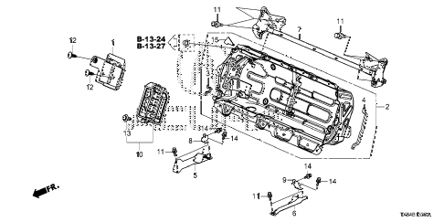 2013 ILX BASE 4 DOOR CVT IMA IPU CASE diagram 2013 ILX BASE 4 DOOR CVT IMA IPU CASE diagram