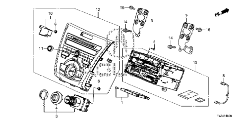 2013 ILX TECH 4 DOOR CVT CENTER MODULE (NAVIGATION) diagram 2013 ILX TECH 4 DOOR CVT CENTER MODULE (NAVIGATION) diagram