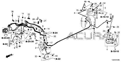 2014 ILX TECH 4 DOOR CVT BRAKE LINES diagram 2014 ILX TECH 4 DOOR CVT BRAKE LINES diagram
