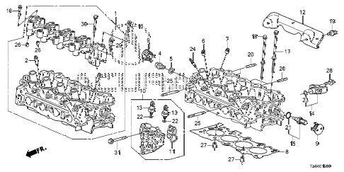 2014 ILX BASE 4 DOOR CVT CYLINDER HEAD diagram 2014 ILX BASE 4 DOOR CVT CYLINDER HEAD diagram