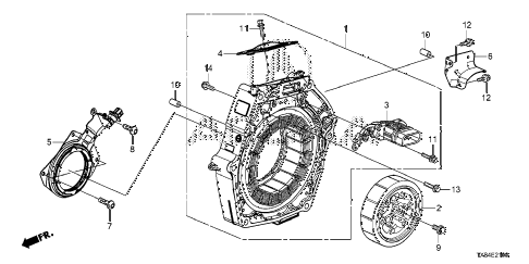 2013 ILX TECH 4 DOOR CVT IMA MOTOR diagram 2013 ILX TECH 4 DOOR CVT IMA MOTOR diagram