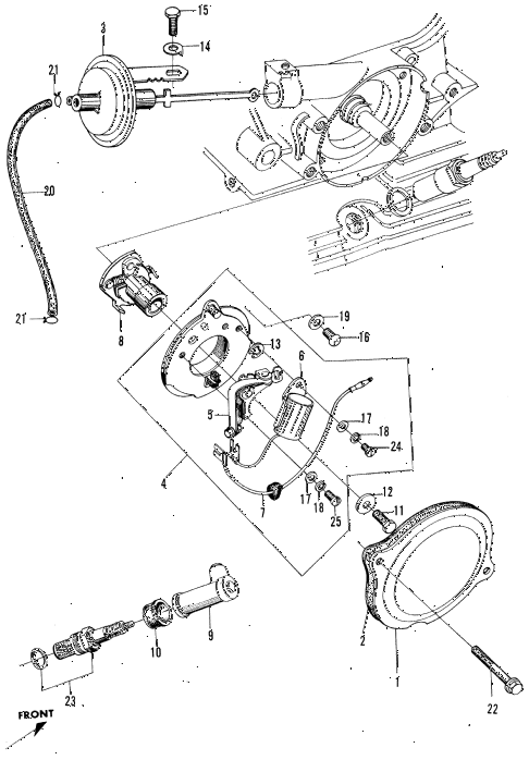 1970 n600 ** 2 DOOR 4MT POINTS - SPARK PLUGS diagram 1970 n600 ** 2 DOOR 4MT POINTS - SPARK PLUGS diagram
