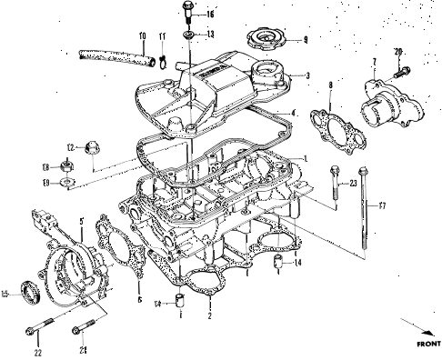 1971 n600 ** 2 DOOR 4MT CAMSHAFT HOUSING diagram 1971 n600 ** 2 DOOR 4MT CAMSHAFT HOUSING diagram
