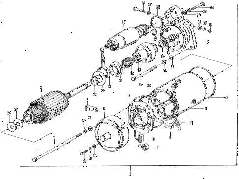 1972 z600 ** 2 DOOR 4MT STARTER MOTOR diagram 1972 z600 ** 2 DOOR 4MT STARTER MOTOR diagram