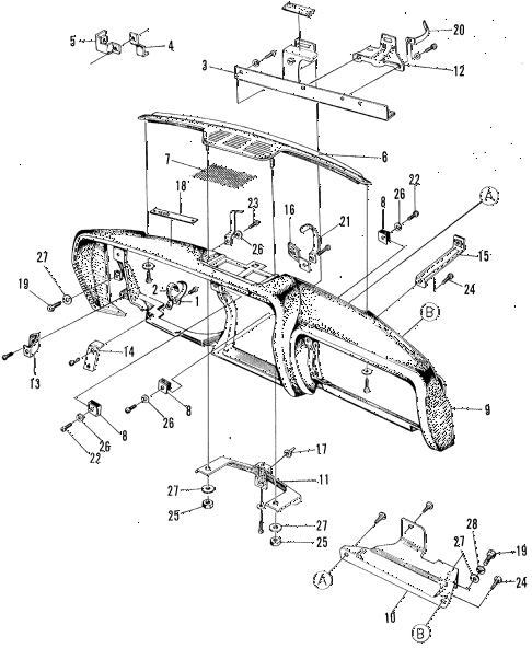 1972 z600 ** 2 DOOR 4MT INSTRUMENT PANEL diagram 1972 z600 ** 2 DOOR 4MT INSTRUMENT PANEL diagram