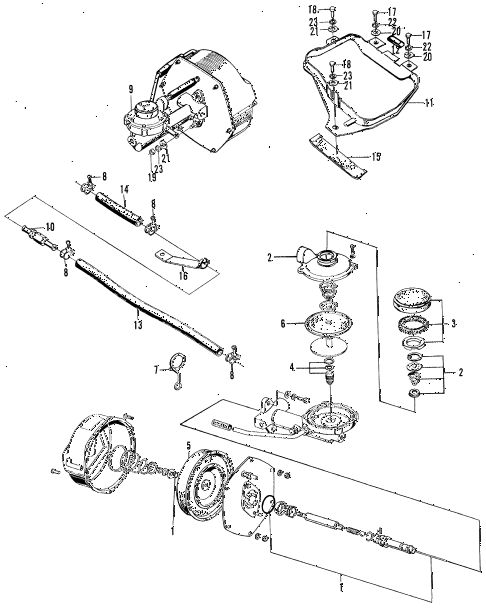 1970 z600 ** 2 DOOR 4MT VACUUM BOOSTER diagram 1970 z600 ** 2 DOOR 4MT VACUUM BOOSTER diagram