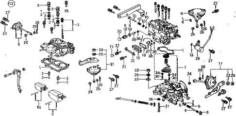 1975 civic ** 5 DOOR 4MT CARBURETOR ( 1975 civic ** 5 DOOR 4MT CARBURETOR (