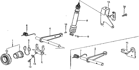 1976 civic ** 5 DOOR 4MT MT CLUTCH RELEASE diagram 1976 civic ** 5 DOOR 4MT MT CLUTCH RELEASE diagram