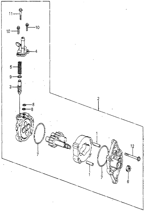 1981 prelude ** 2 DOOR HMT HMT P.S. PUMP COMPONENTS (1) diagram 1981 prelude ** 2 DOOR HMT HMT P.S. PUMP COMPONENTS (1) diagram