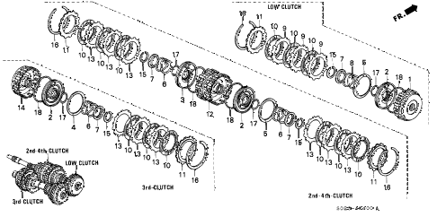 2000 civic DX 2 DOOR 4AT AT CLUTCH diagram 2000 civic DX 2 DOOR 4AT AT CLUTCH diagram