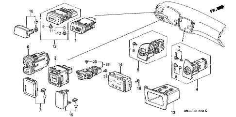2000 civic EX(ABS) 2 DOOR 4AT SWITCH diagram 2000 civic EX(ABS) 2 DOOR 4AT SWITCH diagram