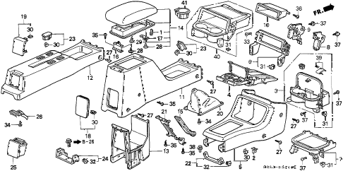 1999 Honda civic parts catalog #6