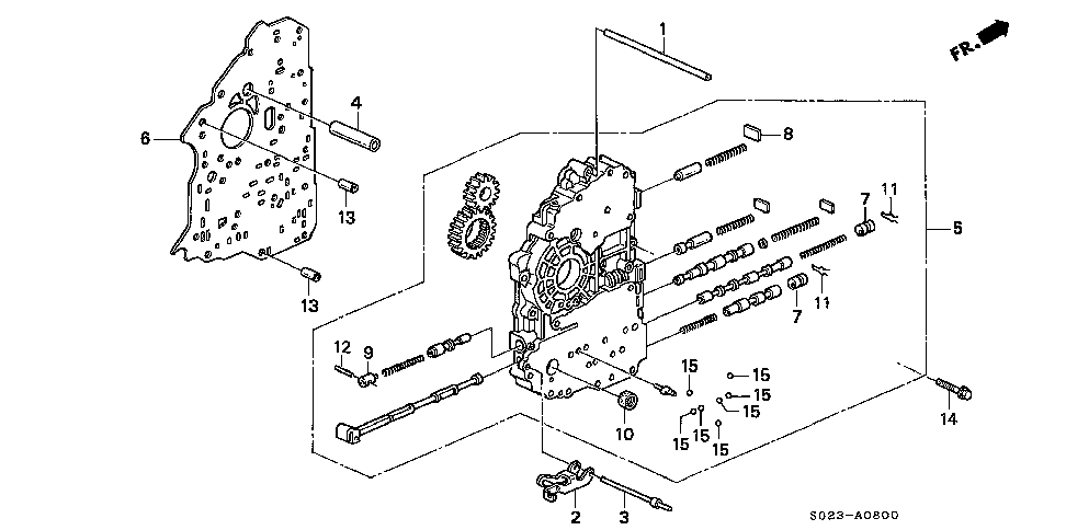 Honda pc 800 body parts #6