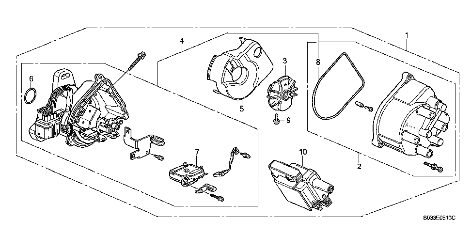 1997 Civic honda part