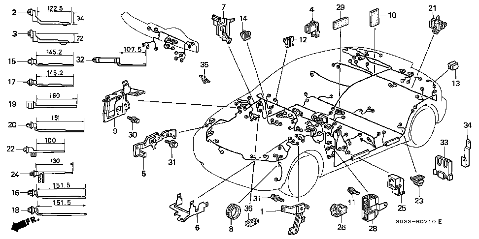 1999 Honda civic parts catalog #5