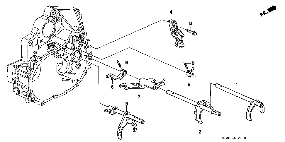 1997 Honda civic parts catalog #5