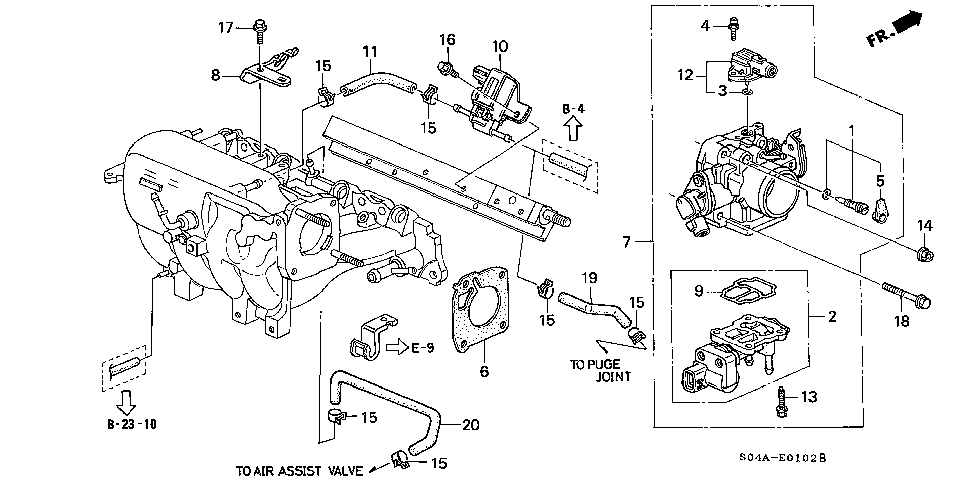 2000 Body civic honda part #6