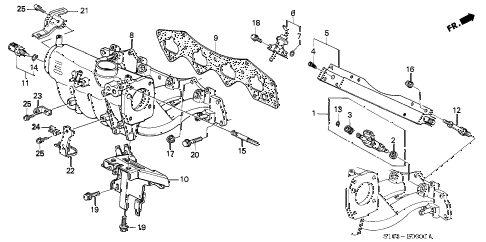 1999 Honda crv parts catalog #7