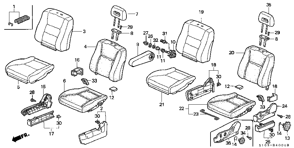 2001 Honda crv accessories parts #5