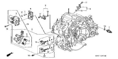 2000 prelude BASE 2 DOOR 4AT AT SENSOR - SOLENOID diagram 2000 prelude BASE 2 DOOR 4AT AT SENSOR - SOLENOID diagram