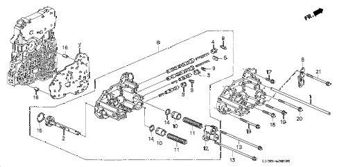 2000 prelude BASE 2 DOOR 4AT AT SERVO BODY diagram 2000 prelude BASE 2 DOOR 4AT AT SERVO BODY diagram