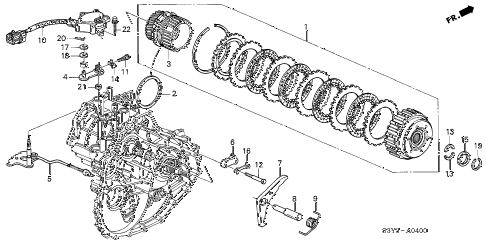 2003 insight DX 3 DOOR CVT STARTING CLUTCH diagram 2003 insight DX 3 DOOR CVT STARTING CLUTCH diagram