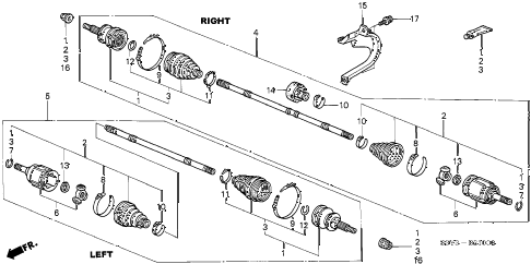 2003 insight DX 3 DOOR CVT DRIVESHAFT diagram 2003 insight DX 3 DOOR CVT DRIVESHAFT diagram