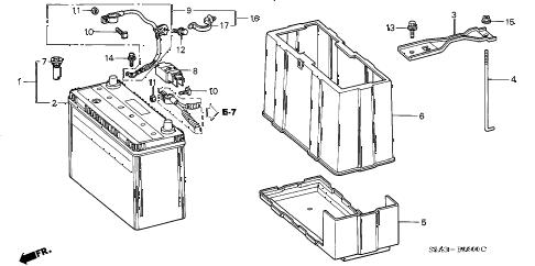2003 civic DX 4 DOOR 4AT BATTERY diagram 2003 civic DX 4 DOOR 4AT BATTERY diagram