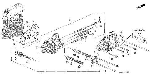 2002 accord LX(UL) 2 DOOR 4AT AT SERVO BODY diagram 2002 accord LX(UL) 2 DOOR 4AT AT SERVO BODY diagram