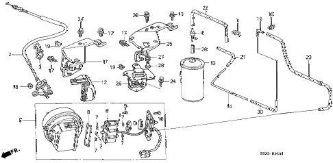 2001 accord EX(UL) 2 DOOR 4AT AUTO CRUISE (2) diagram 2001 accord EX(UL) 2 DOOR 4AT AUTO CRUISE (2) diagram