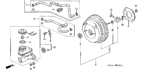 2001 accord LX(UL) 4 DOOR 4AT MASTER POWER (1) diagram 2001 accord LX(UL) 4 DOOR 4AT MASTER POWER (1) diagram