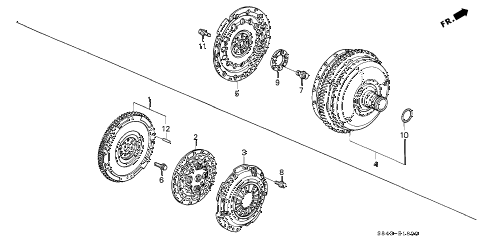 Torque clutch converter honda accord #3