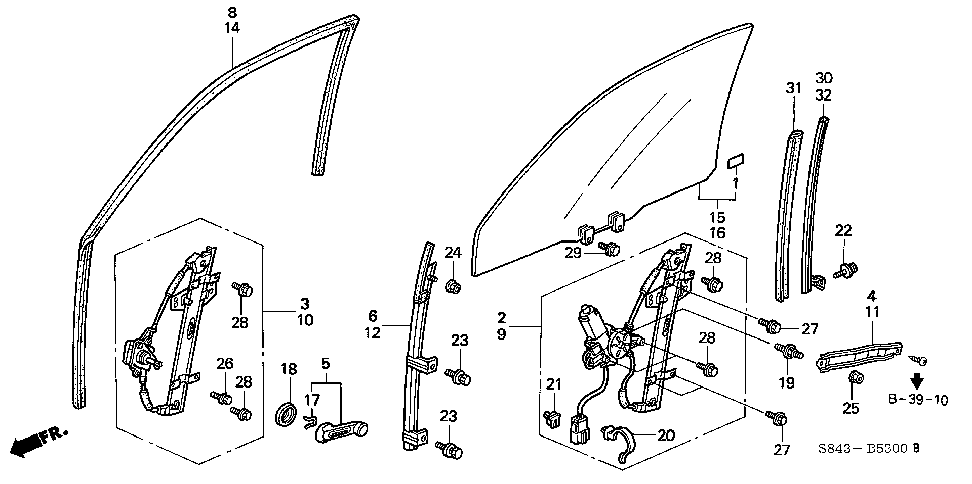 1998 Honda accord part #3