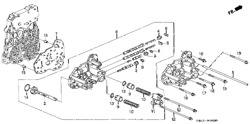 2002 accord SE(UL) 4 DOOR 4AT AT SERVO BODY diagram 2002 accord SE(UL) 4 DOOR 4AT AT SERVO BODY diagram