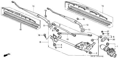 2002 accord LX(UL ABS SIDE SR 4 DOOR 4AT FRONT WINDSHIELD WIPER diagram 2002 accord LX(UL ABS SIDE SR 4 DOOR 4AT FRONT WINDSHIELD WIPER diagram