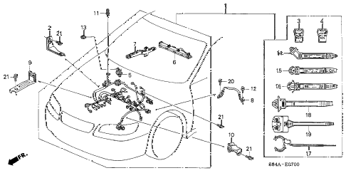 2002 accord LX(UL) 4 DOOR 5MT ENGINE WIRE HARNESS diagram 2002 accord LX(UL) 4 DOOR 5MT ENGINE WIRE HARNESS diagram