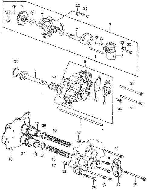 1981 civic **(1300) 3 DOOR HMT HMT SERVO BODY - GOVERNOR diagram 1981 civic **(1300) 3 DOOR HMT HMT SERVO BODY - GOVERNOR diagram