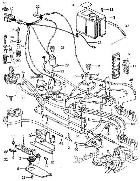 1981 civic **(1300) 3 DOOR HMT CONTROL BOX (2) diagram 1981 civic **(1300) 3 DOOR HMT CONTROL BOX (2) diagram