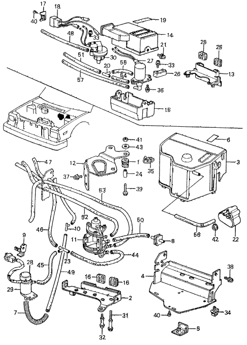 1982 civic **(1500) 4 DOOR HMT CONTROL VALVE NO. 2, NO. 3 ( 1982 civic **(1500) 4 DOOR HMT CONTROL VALVE NO. 2, NO. 3 (