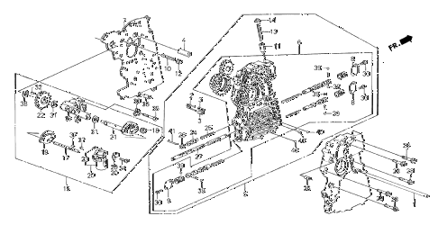 1986 crx DX 2 DOOR 4AT 4AT MAIN VALVE diagram 1986 crx DX 2 DOOR 4AT 4AT MAIN VALVE diagram