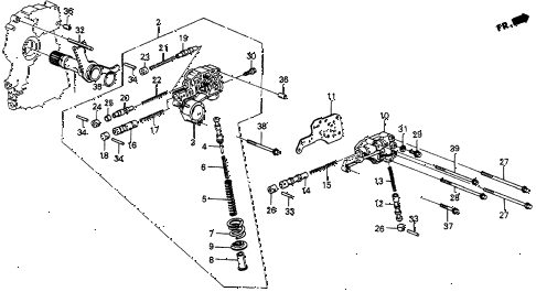 1987 crx DX 2 DOOR 4AT 4AT REGULATOR diagram 1987 crx DX 2 DOOR 4AT 4AT REGULATOR diagram