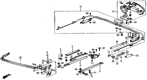 1987 crx SI 2 DOOR 5MT SLIDING ROOF (2) diagram 1987 crx SI 2 DOOR 5MT SLIDING ROOF (2) diagram