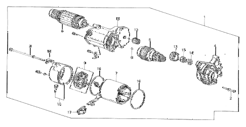 1985 crx DX 2 DOOR 3AT STARTER MOTOR (1.4KW/ND) diagram 1985 crx DX 2 DOOR 3AT STARTER MOTOR (1.4KW/ND) diagram