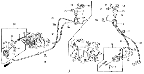 1987 Honda civic carburetor diagram #7