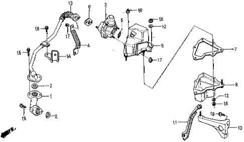 1987 civic DX 5 DOOR 5MT AIR SUCTION VALVE diagram 1987 civic DX 5 DOOR 5MT AIR SUCTION VALVE diagram
