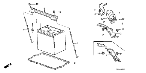 1988 accord DX 4 DOOR 4AT IGNITION COIL - BATTERY diagram 1988 accord DX 4 DOOR 4AT IGNITION COIL - BATTERY diagram